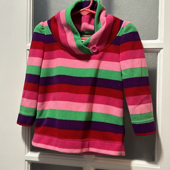 2T Circo Striped Fleece Pullover - Picture 3 of 6